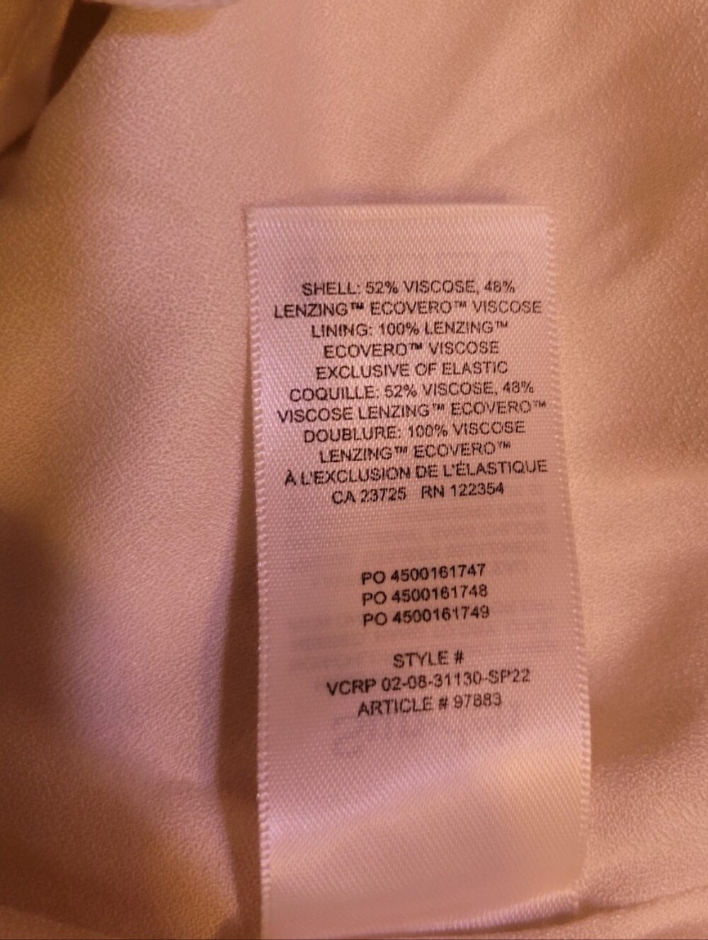 Aritzia Sun-Deh Ivory Cowl Neck Mini Dress - Picture 7 of 9